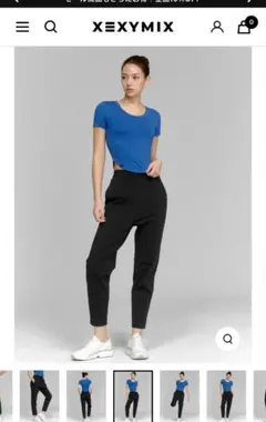 XEXYMIX XTFTP01J3 裏起毛 コットンライク スリムパンツ