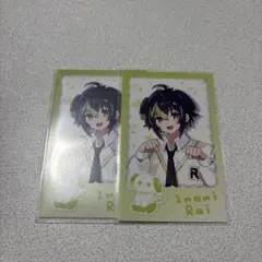にじさんじ 伊波ライ チェキ風カード わんにゃんdays vol.2