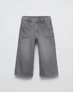 ZARA／キュロットデニムパンツ／104cm