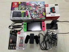 Nintendo Switch スプラトゥーン2セット　Joy-Con充電器付き