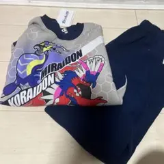 裏起毛ポケモンパジャマミライドン コライドン パジャマ 130cm