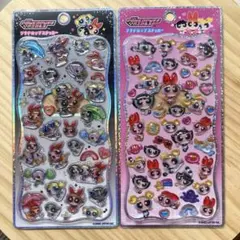パワーパフガールズ　ボンボンドロップシール　プチドロップステッカー