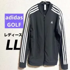 【限定】adidas GOLF 大きいサイズ ブラック ストレッチ 旅行 軽量