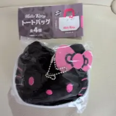 Hello Kitty トートバッグ　ピンク＆ブラックGAL