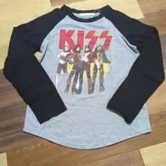 KISSバンドTシャツ ラグランスリーブ