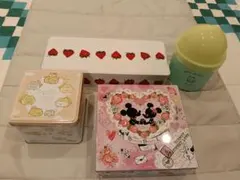 空き缶等 4点セット すみっコぐらし ディズニー