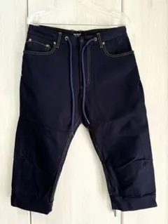 ナリフリ　ハーフパンツ　ブラック　M narifuri ナリフリ ハーフパンツ メンズ バイク カーゴ ショーツ