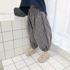 韓国子供服　パンツ　ズボン　裏起毛