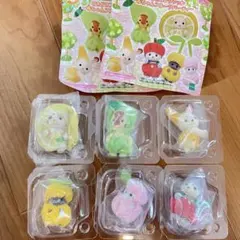 シルバニア　赤ちゃんフルーツパーティー　コンプリート　ペルシャネコ　さくらんぼ