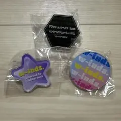 w-inds.❤️Rewind to winderlust ガチャ　アクリルバッジ
