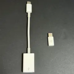 Apple USB-C USBアダプタ・USB to Type-C USB-Cのサムネイル