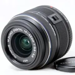 オリンパス標準レンズ M.zuiko 14-42mm ⅡR ブラック - メルカリ