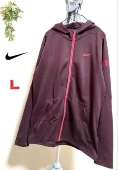 【NIKE】【Lサイズ】ナイキ　メンズ　長袖上着　 ジップパーカー　スポーツ