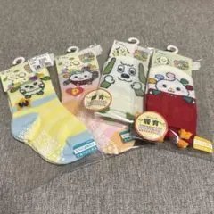 新品　すべり止め付き　履育　クールソックス　スニーカー丈　わんわん　ぽうぽ