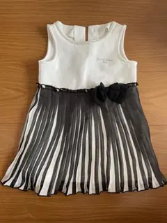 ワンピース　ホワイト・ブラック　冠婚葬祭