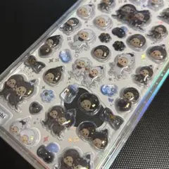 【 早い者勝ち‼️ 】 正規品‼️ うるちゅるポップシール モンチッチ モノトーン