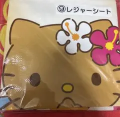 サンリオ 一番くじ 当たりくじ 日焼けハローキティ ⑨レジャーシート