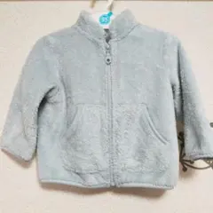 【即日発送】ユニクロ フリースジップアップジャケット80