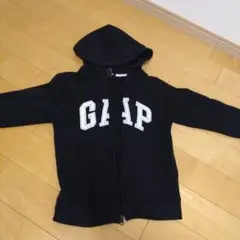 GAP 黒 フード付きパーカー