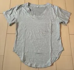 半袖VネックTシャツ