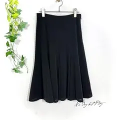 Ricaon リカオン フレアスカート(M相当)ブラック フォーマル 日本製