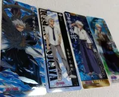 BLEACH カードガム クリアしおり 7枚セット 一護 白哉 藍染 ギン 初期