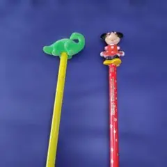 フィギュア付き鉛筆