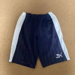 PUMA プーマ　ジャージ　プージャ　ハーフパンツ ネイビー　ホワイト　サイズO