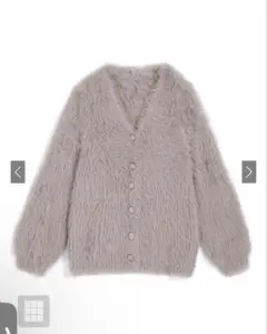 グレイル フェザーニットカーディガン kz321