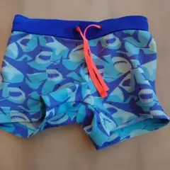 H&M サメ柄 ベビー水着 2-4Y