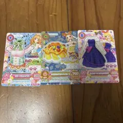 アイカツカード　３枚　キュート　ポップ