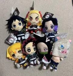 鬼滅の刃　ちびぬい　ぬいぐるみ　7体　まとめ売り　Chibiぬいぐるみ