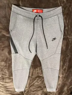 ナイキ　メンズ　M　テックフリース　パンツ　３.８　グレー