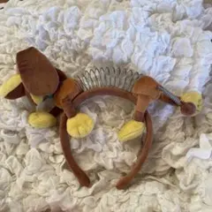 犬のスプリング付きカチューシャ