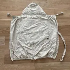 【中古品】グスケット　抱っこ紐ケープ　ベージュ　UVカット　撥水　多機能ケープ