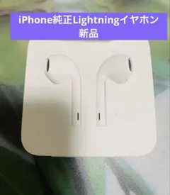 Apple 純正付属品 有線 イヤホン 新品未使用品