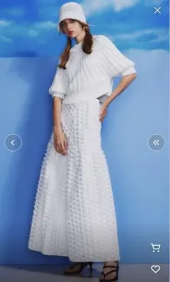 DOUBLE STANDARD CLOTHING BONBONマキシスカートのサムネイル