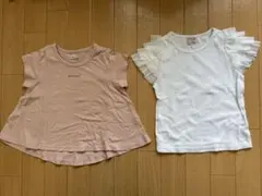 サイズ100 プティマイン　半袖Tシャツ2点