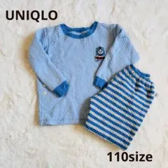 【人気】トーマス×UNIQLO パジャマ 110 男の子 キルト 上下セット