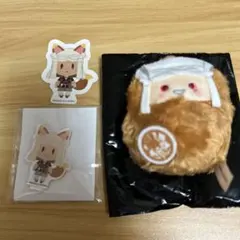 山伏国広 刀剣乱舞 御伴散歩 きつね装備 アクスタ ステッカー くるみたぴぬい