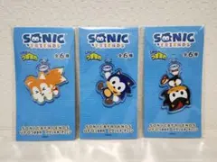 SONIC&FRIENDS　UFOつままれ　アクリルキーチェーン　3種