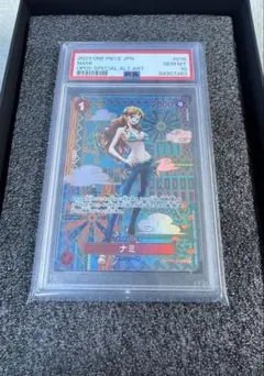 ワンピースカード ナミ パラレル PSA10