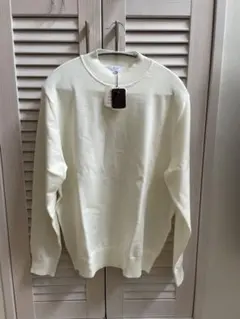 U.L. クリーム色 ニットセーター Lサイズ