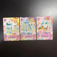 アイカツ 花がらアクアレースコーデ キュート カード コンプ セット