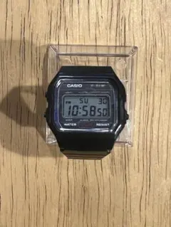CASIO ウォッチリング F-91W-1 G-SHOCK 黒 指輪 ガチャ