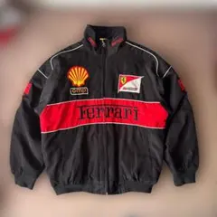 Ferrari フェラーリ レーシングジャケット L OMP F1 刺繍ロゴ