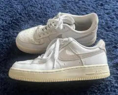 Nike Air Force 1 ホワイト/ベージュ　　38サイズ