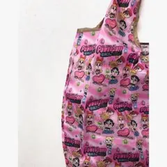 大人気 パワーパフガールズ エコバッグ 総柄デザイン ☆★