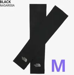 M　ノースフェイス アームカバー　新品　ブラック