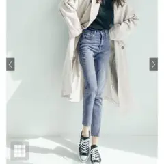 グレイル　ハイウエストテーパードデニムパンツ[cu157] GRL